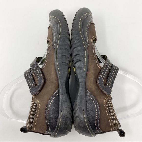 Jambu Prizm Leather Mary Jane Flats Brown 9 - Picture 6 of 9